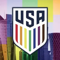 USMNT uses pride logos in training facilities at World Cup