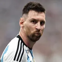 Messi is already wearing Argentina shirt with three stars