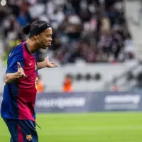 Ronaldinho still got it: The former Barcelona star shines in a legends match against Real Madrid