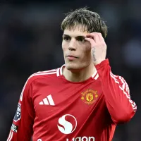 Alejandro Garnacho posts four-word message on social media following angry reaction to Manchester United substitution