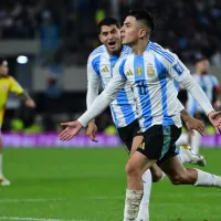 Video: Thiago Almada scores for Argentina vs Colombia to draw with 10 men and without Messi on the field