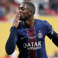Video: Dembele honors Diogo Jota with celebration after scoring for 9-man PSG vs. Bayern