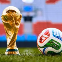 FIFA president Infantino unveils Trionda as official 2026 World Cup ball with USA, Canada and Mexico colors