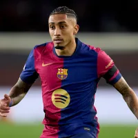 Why isn’t Raphinha playing for Barcelona against Olympiacos in UEFA Champions League?