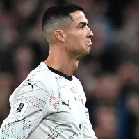 Video: Cristiano Ronaldo shown straight red card in Portugal vs. Ireland elbowing opponent as Irish fans mock incident