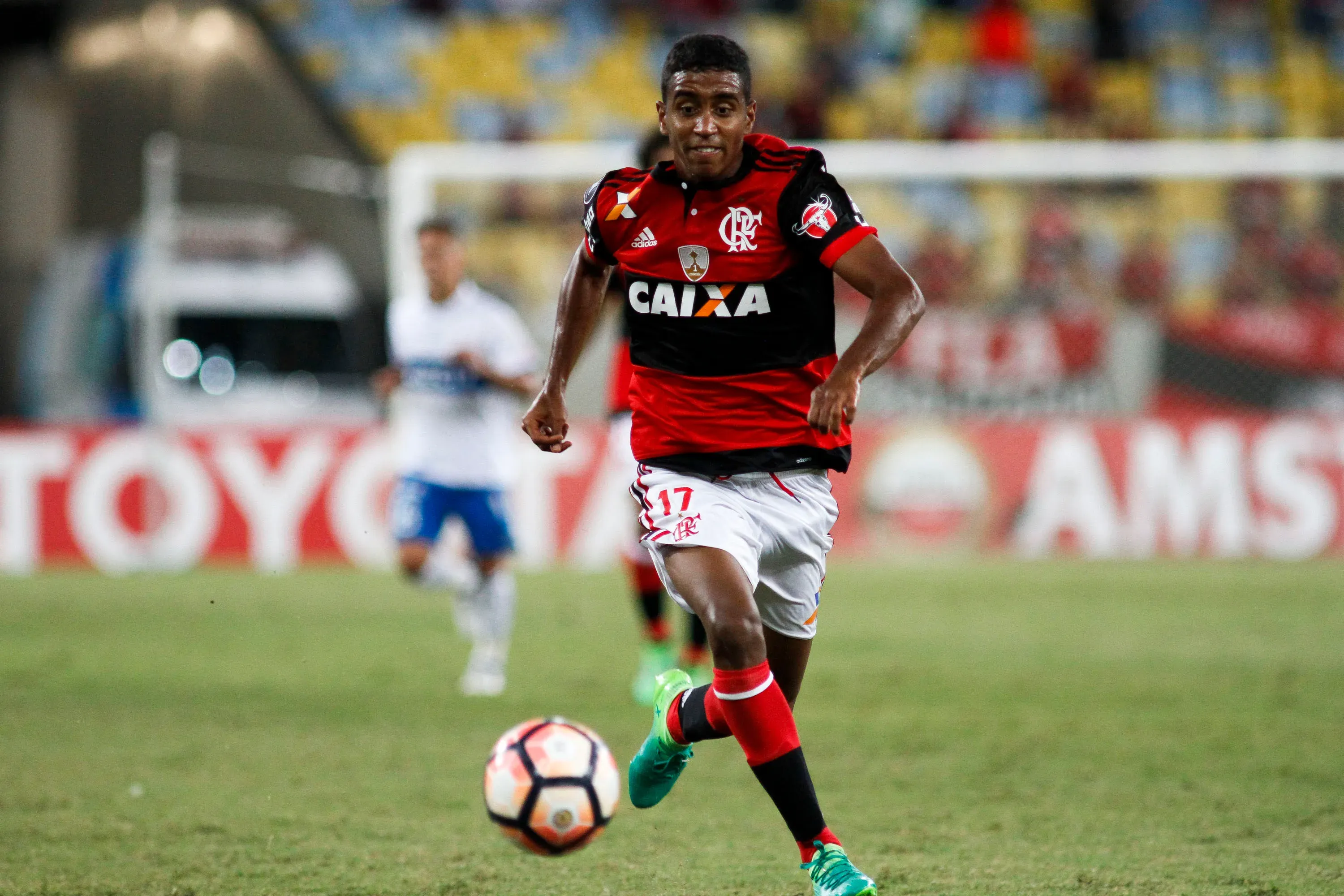 Gabriel jogou no Flamengo entre 2012 e 2017. Foto: Luciano Belford/AGIF.