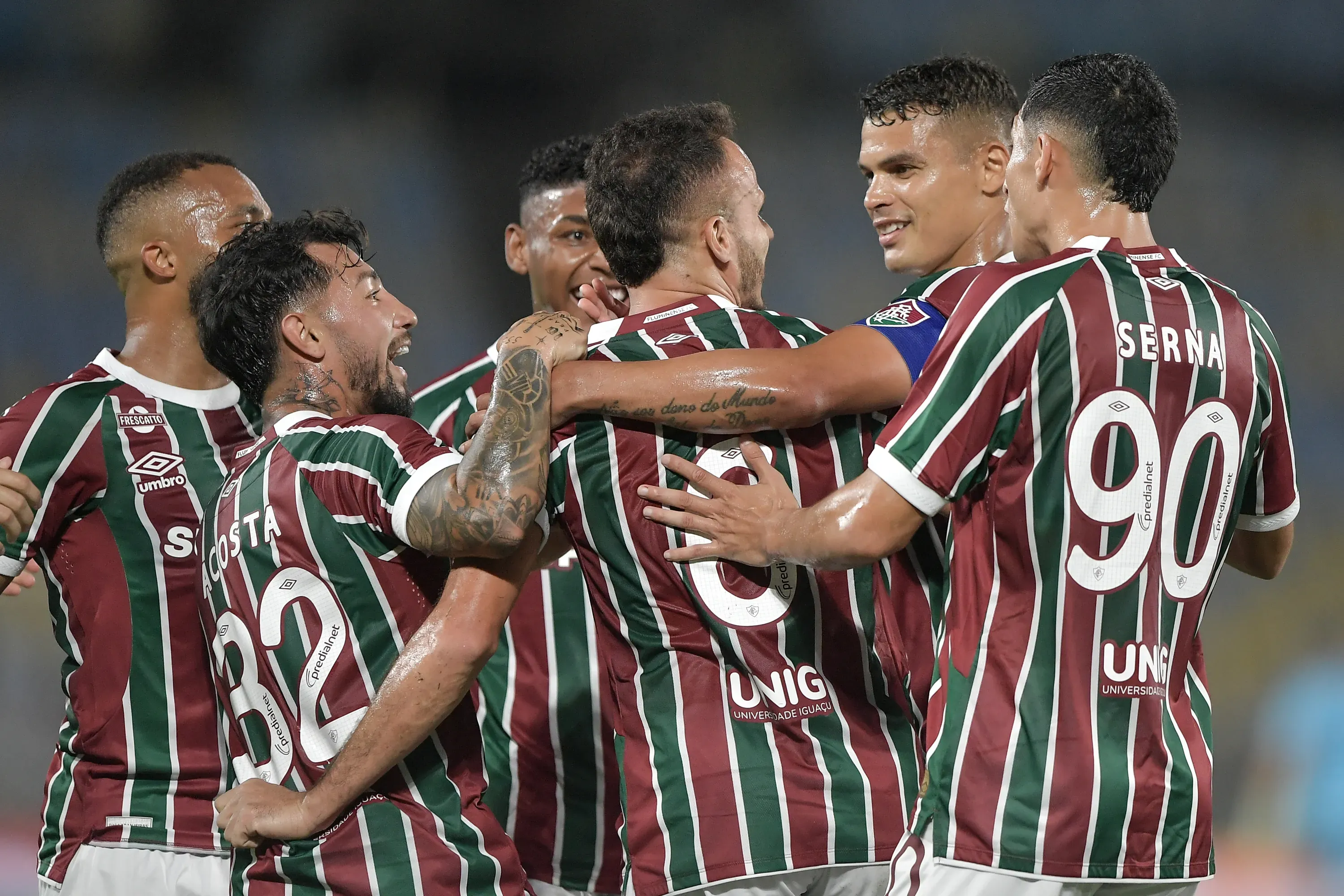 Fluminense quer vencer o Flamengo para garantir vaga na Libertadores. Foto: Thiago Ribeiro/AGIF