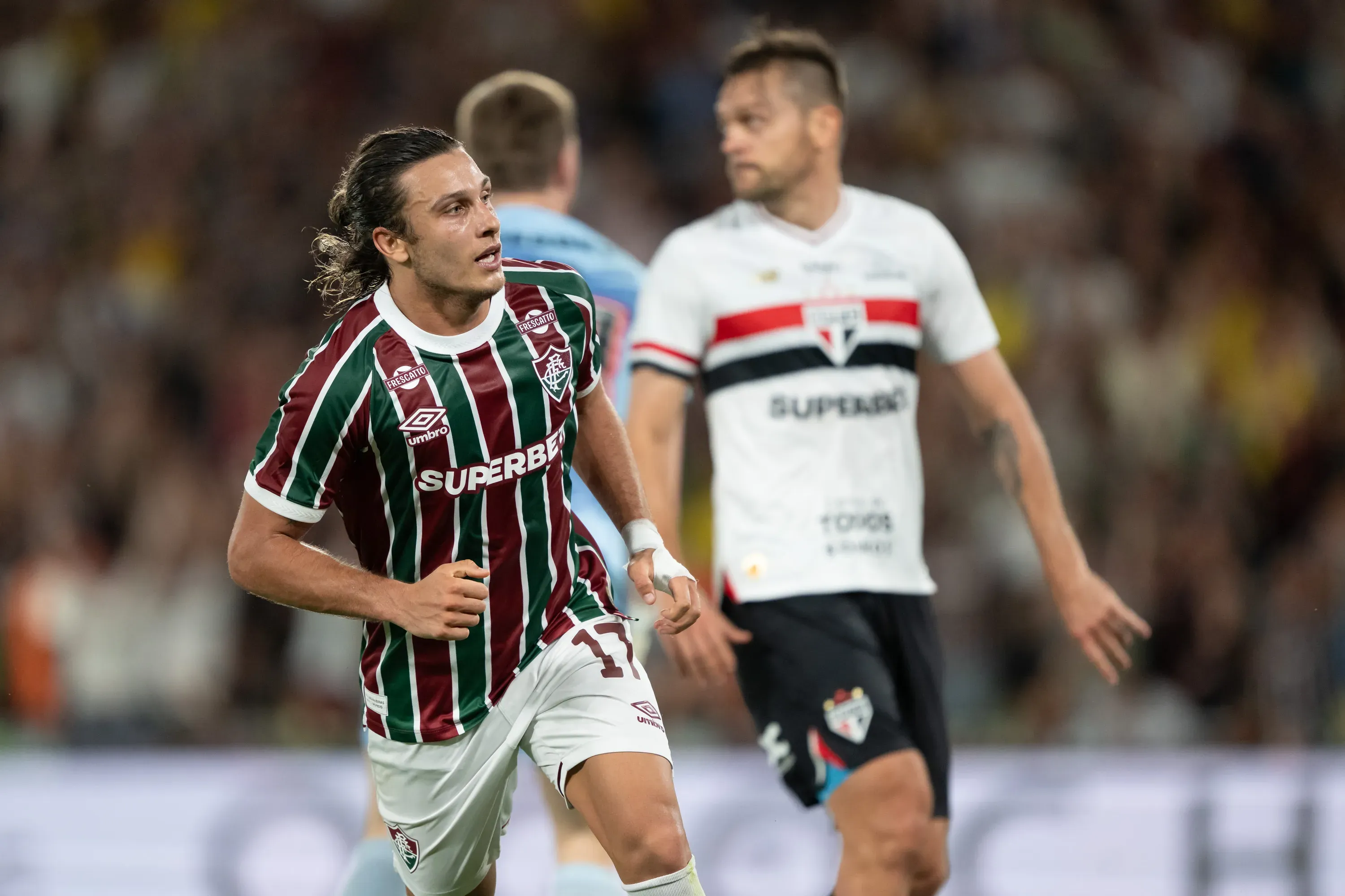 Fluminense goleou o São Paulo na última rodada do Brasileirão. Foto: Jorge Rodrigues/AGIF