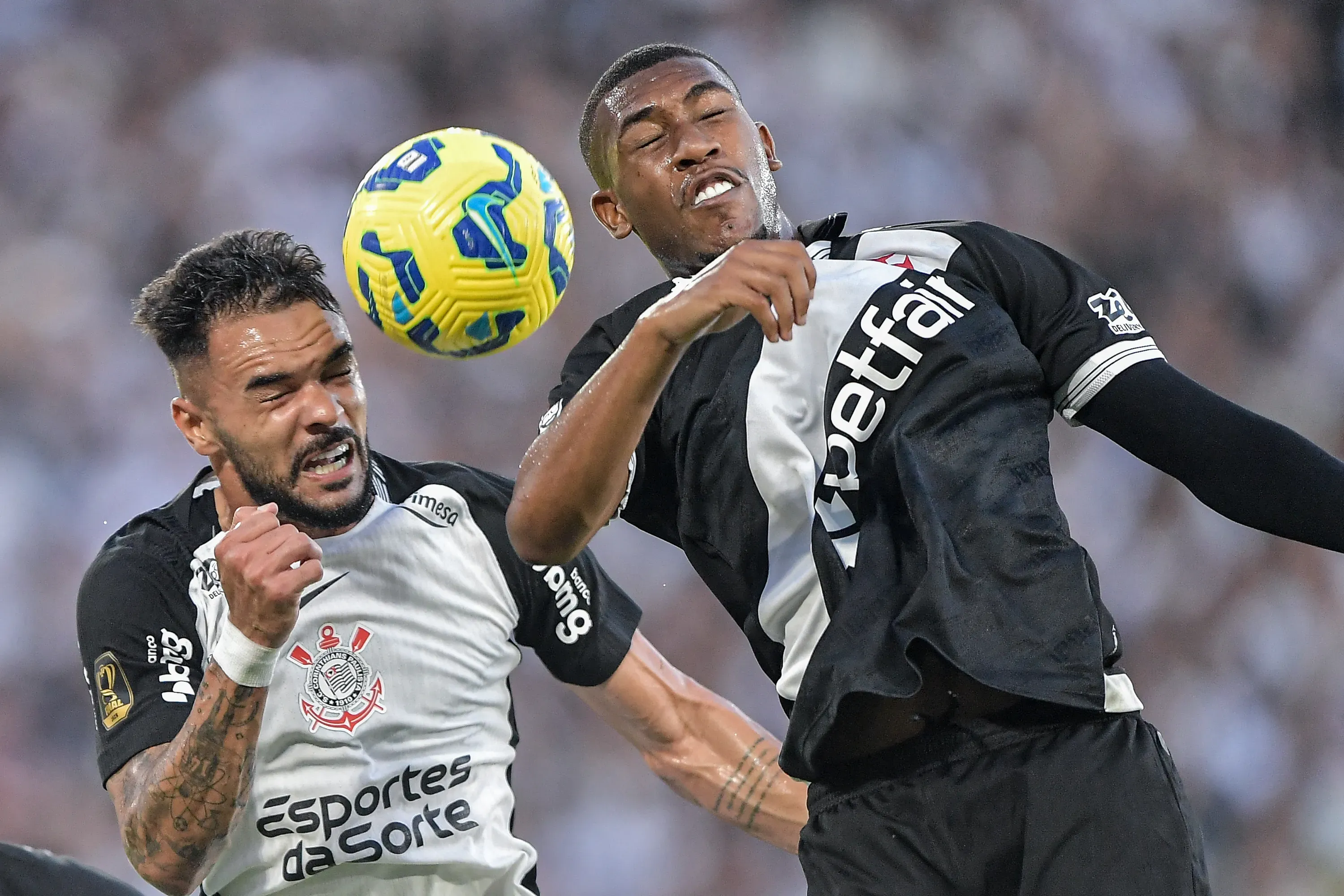 Vasco x Corinthians. Foto: Thiago Ribeiro/AGIF