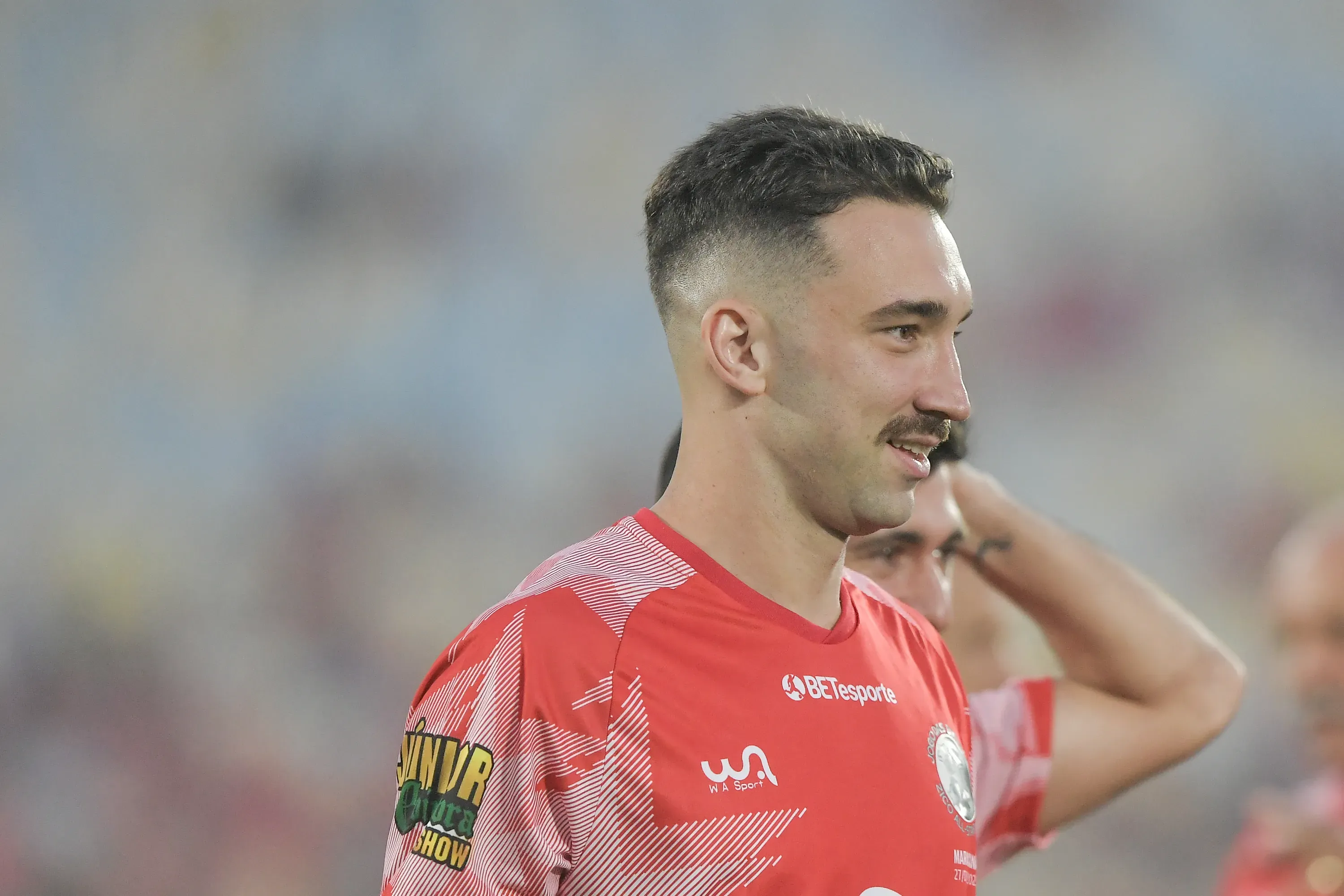 Léo Ortiz falou de Vitão antes de Jogo das Estrelas – Zico All Star Game 2025 Foto: Thiago Ribeiro/AGIF