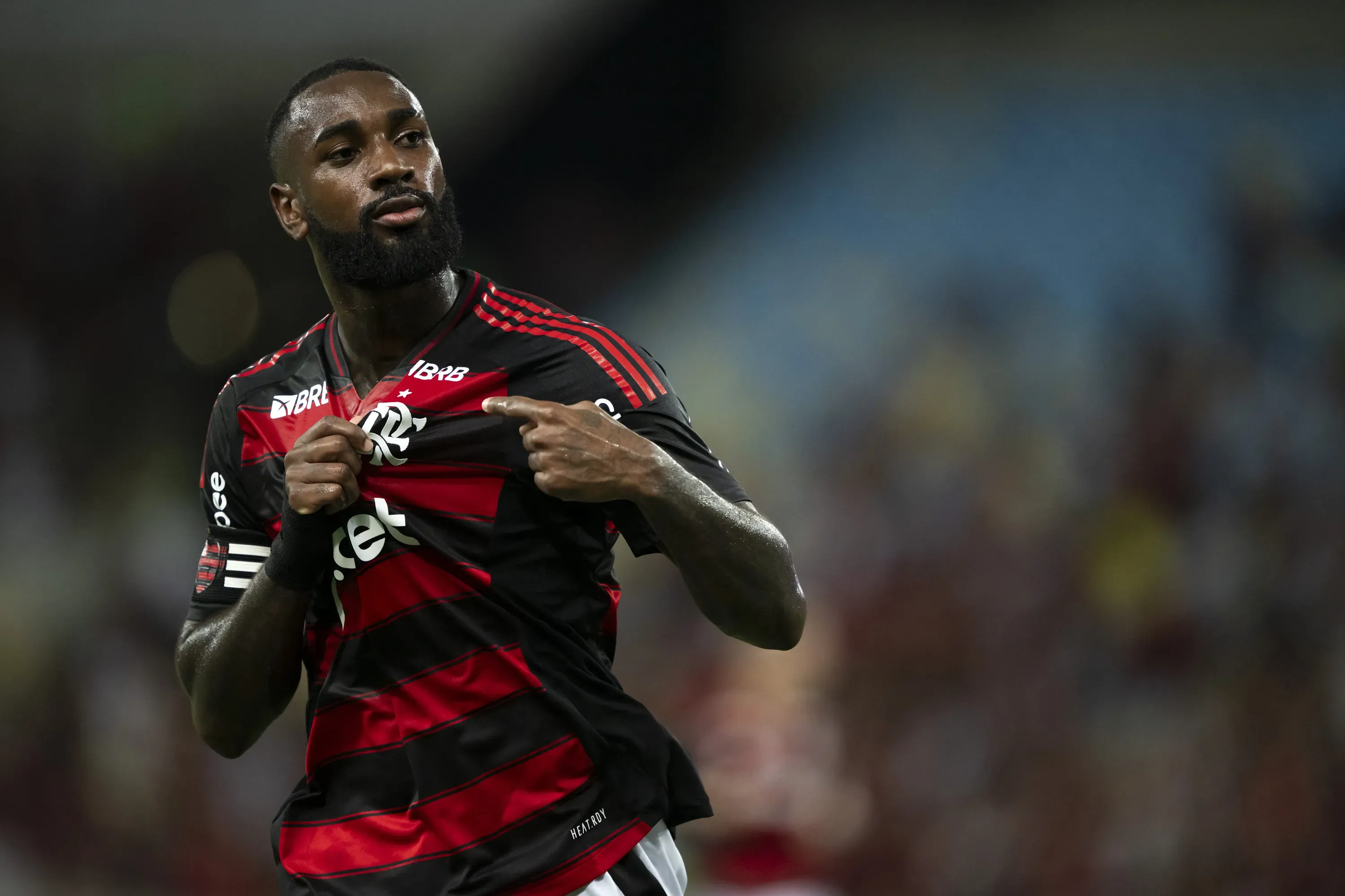 Gerson se destacou pelo Flamengo. Foto: Jorge Rodrigues/AGIF