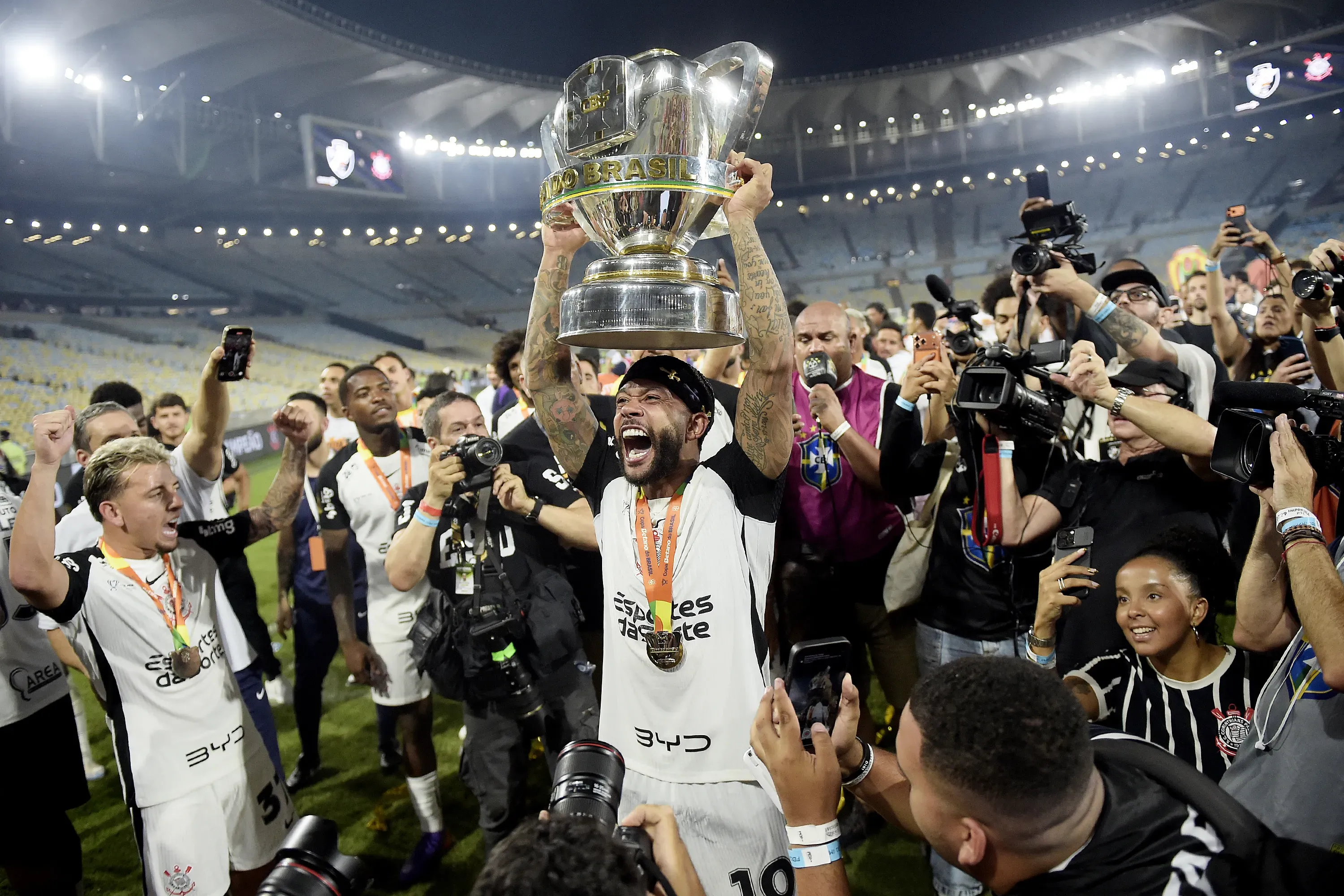Corinthians encerrou a temporada anterior sendo campeão da Copa do Brasil. Foto: Alexandre Loureiro/AGIF