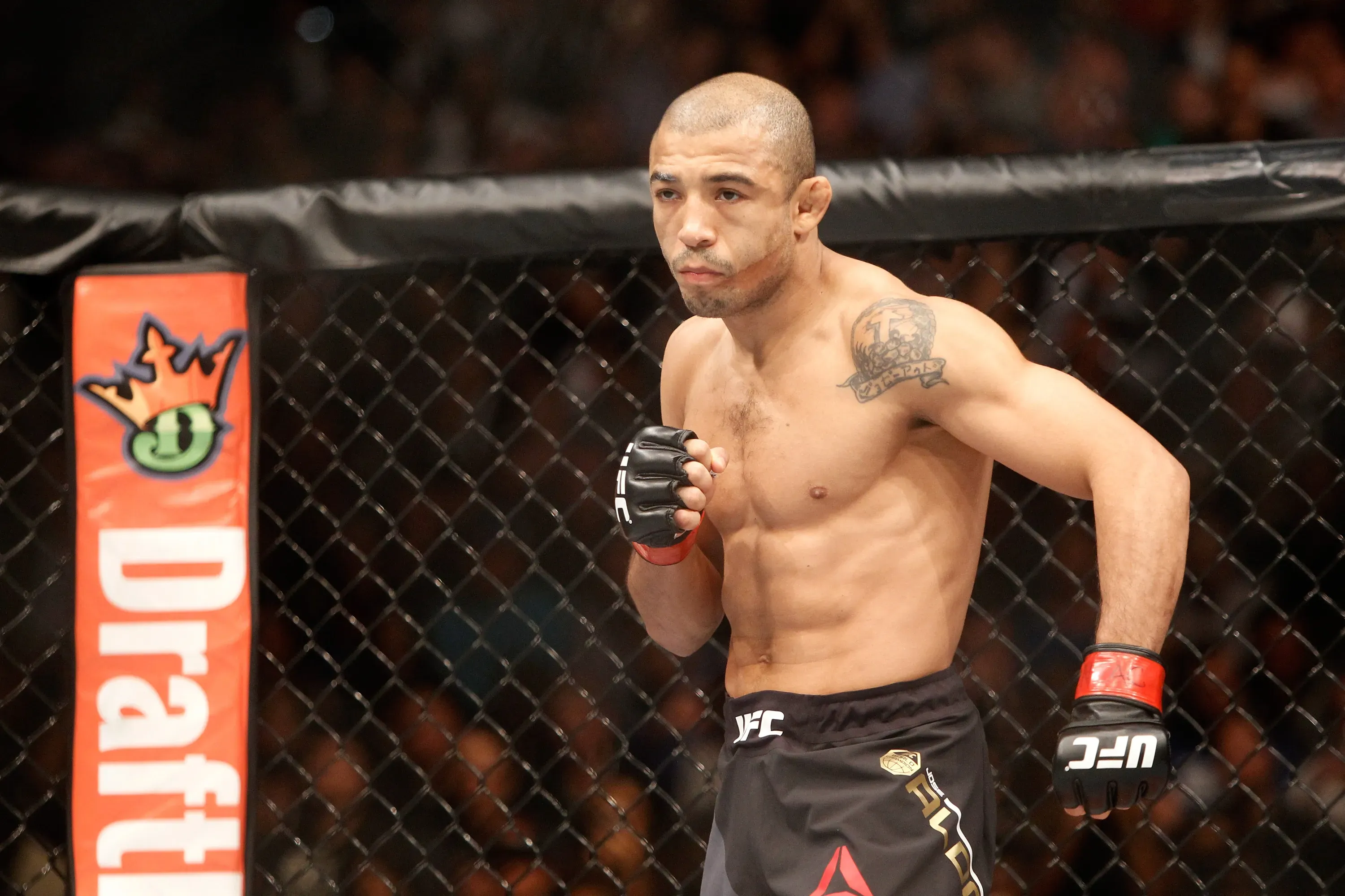 José Aldo, ex campeón de UFC, reconoció su admiración por Erick Pulgar en la previa de la final de Copa Libertadores. (Foto: Steve Marcus/Getty Images)