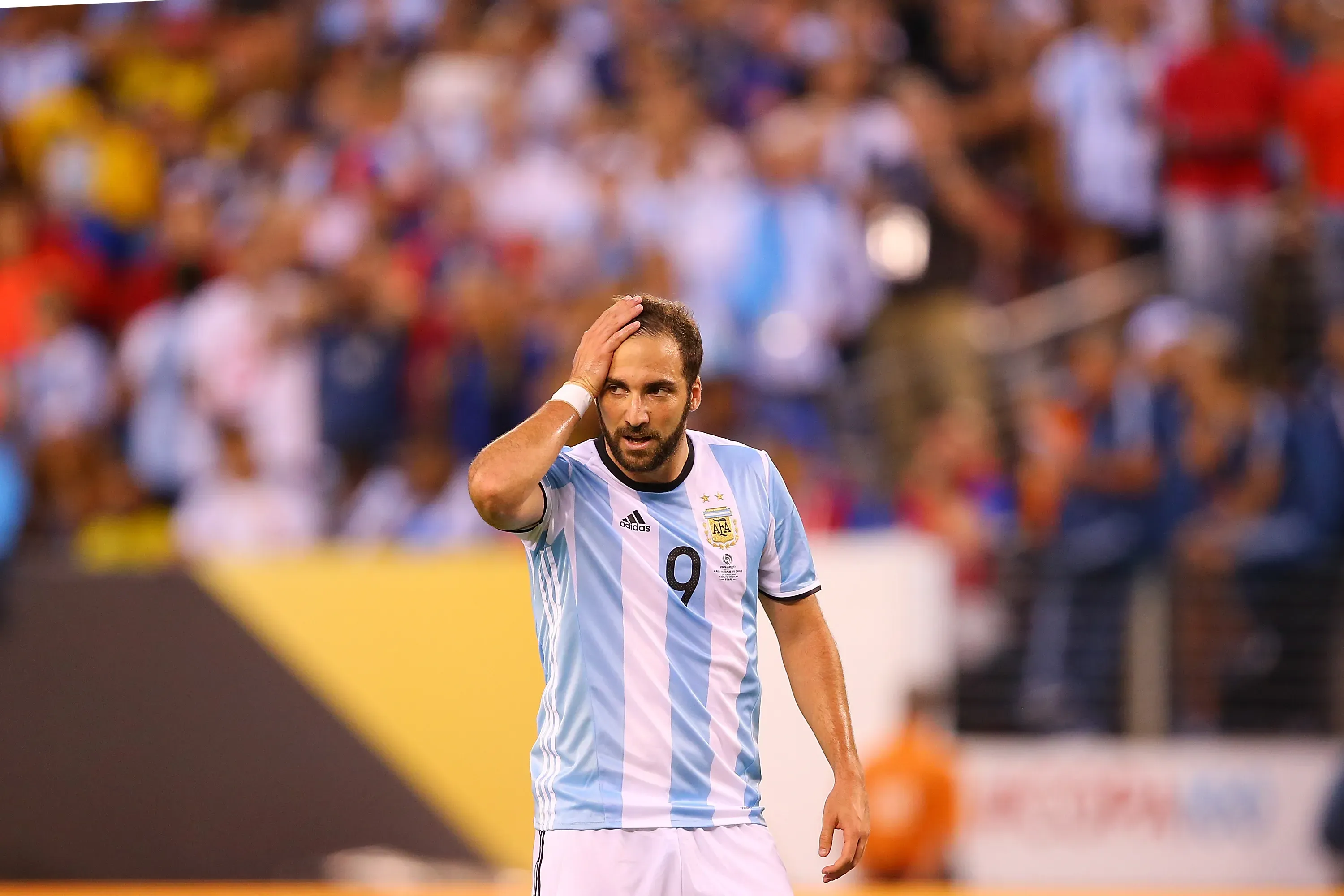 Higuaín y su calvario en Copa América /Getty Images