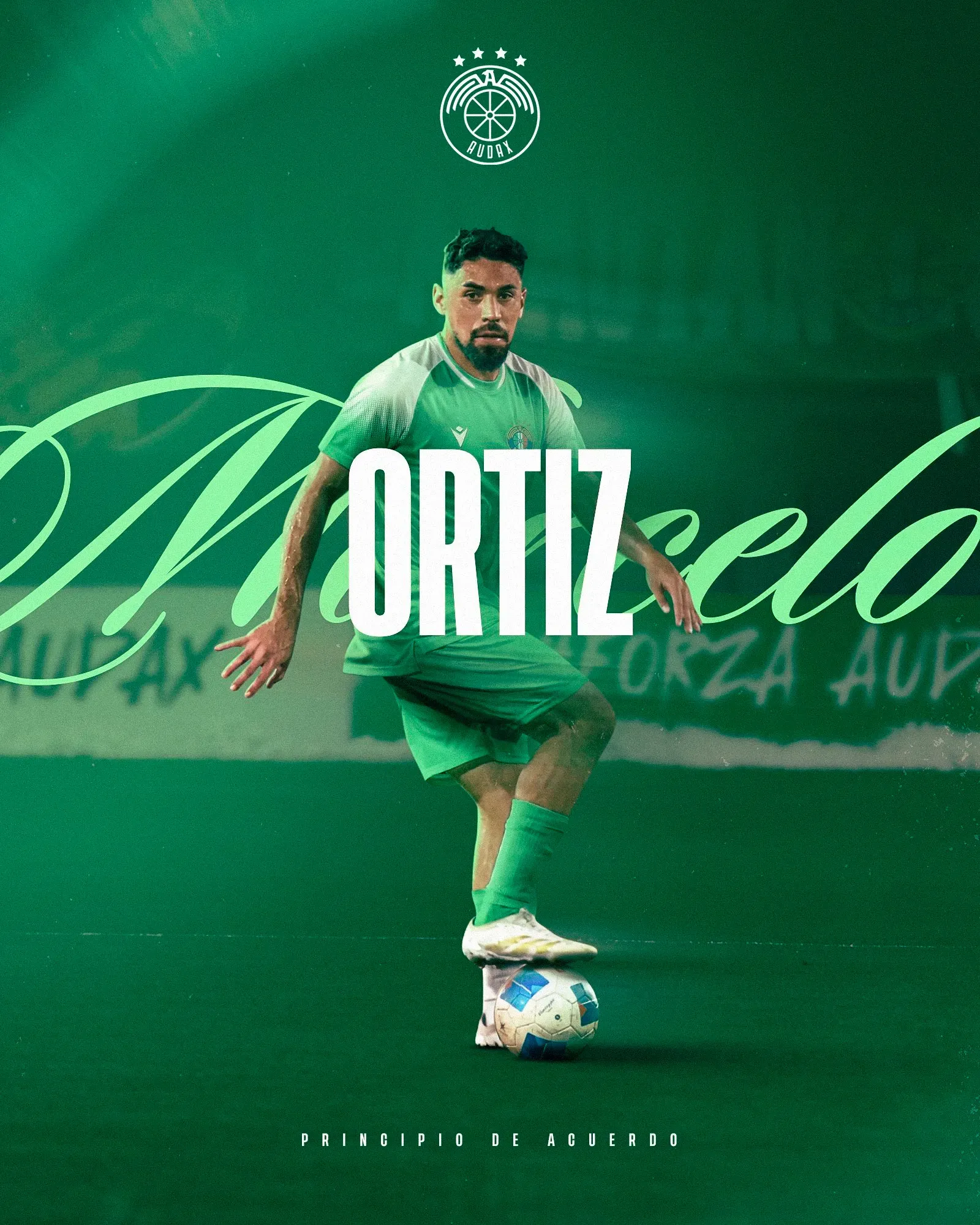 Los Itálicos suman a Marcelo Ortiz a sus filas para el 2026. Foto: Audax Italiano.