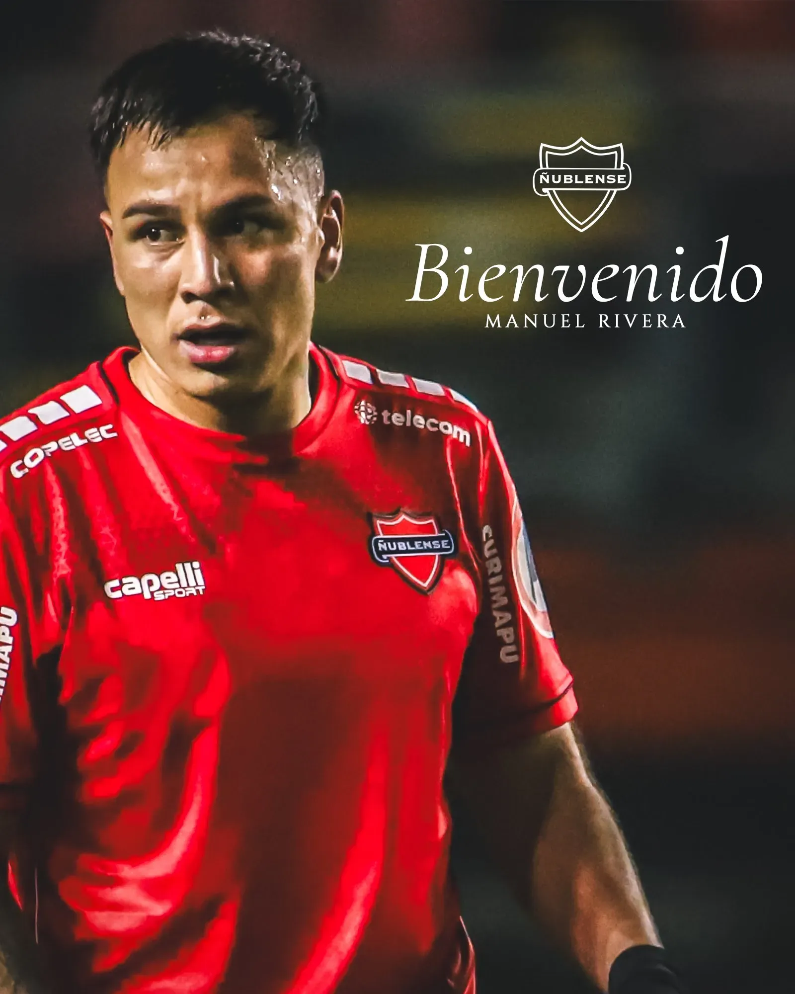 Manuel Rivera vuelve a los Diablos Rojos. Foto: Ñublense.