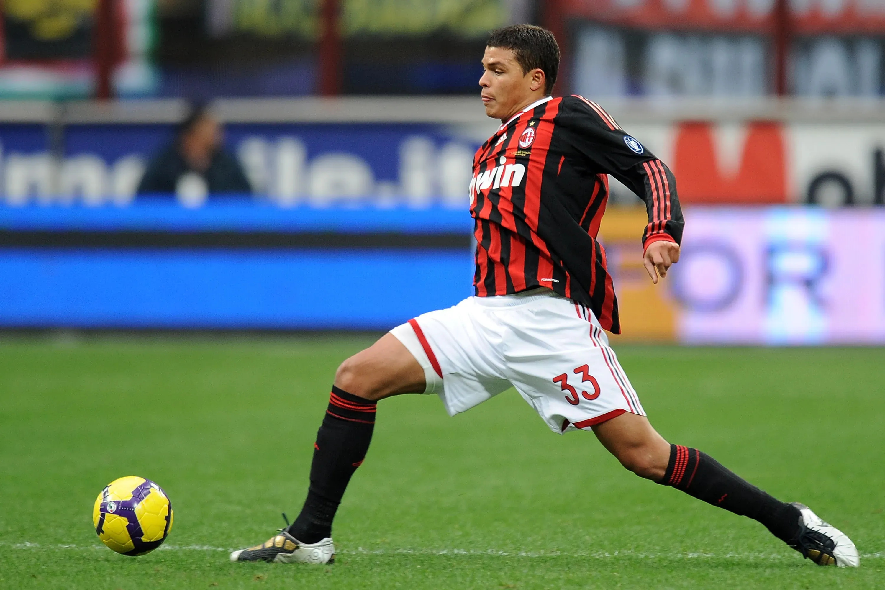 Thiago Silva nos tempos de Milan.  (Foto: Tullio M. Puglia/Getty Images)