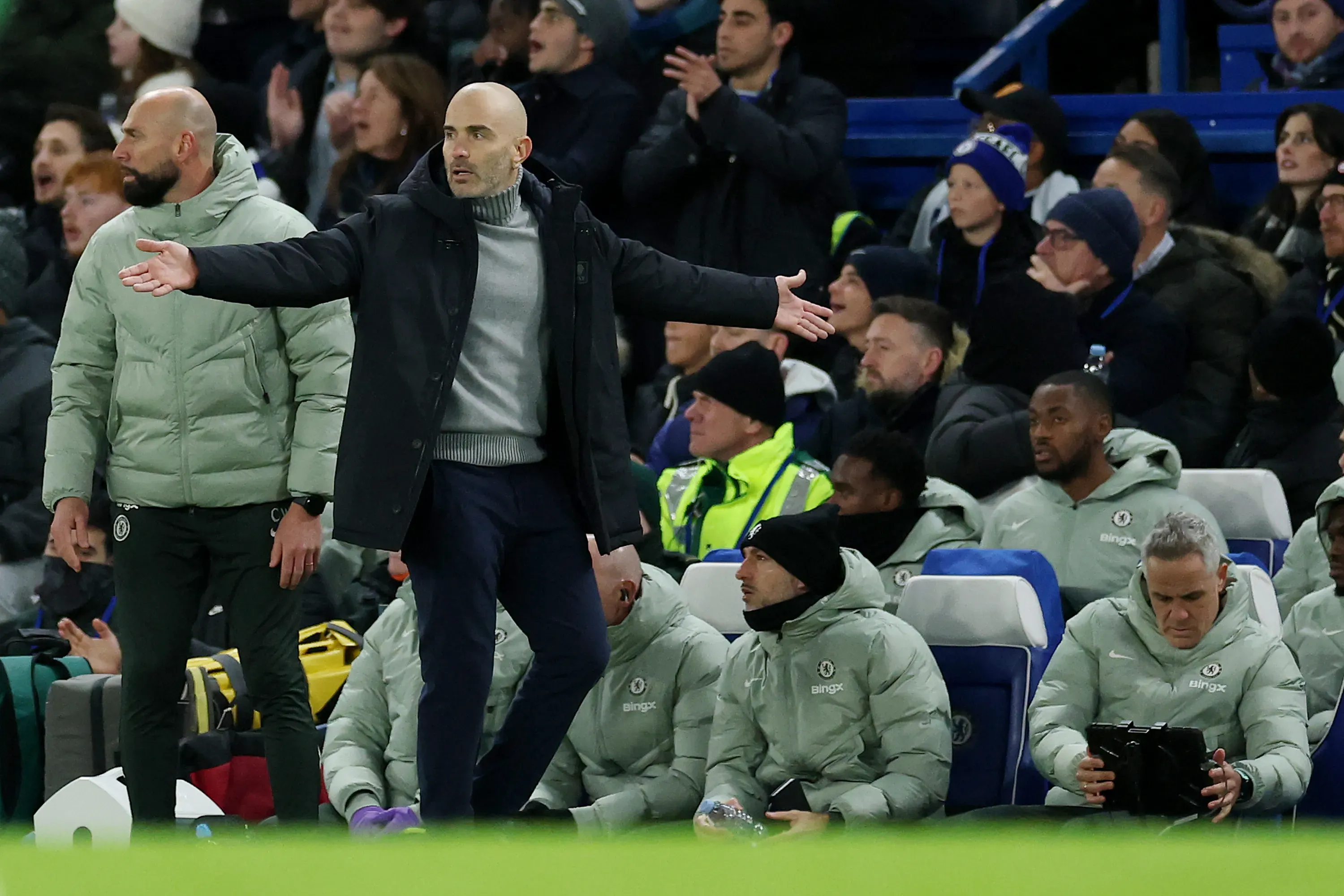 Enzo Maresca no sigue en Chelsea. (Photo by Eddie Keogh/Getty Images)