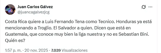 Información de Juan Carlos Gálvez.