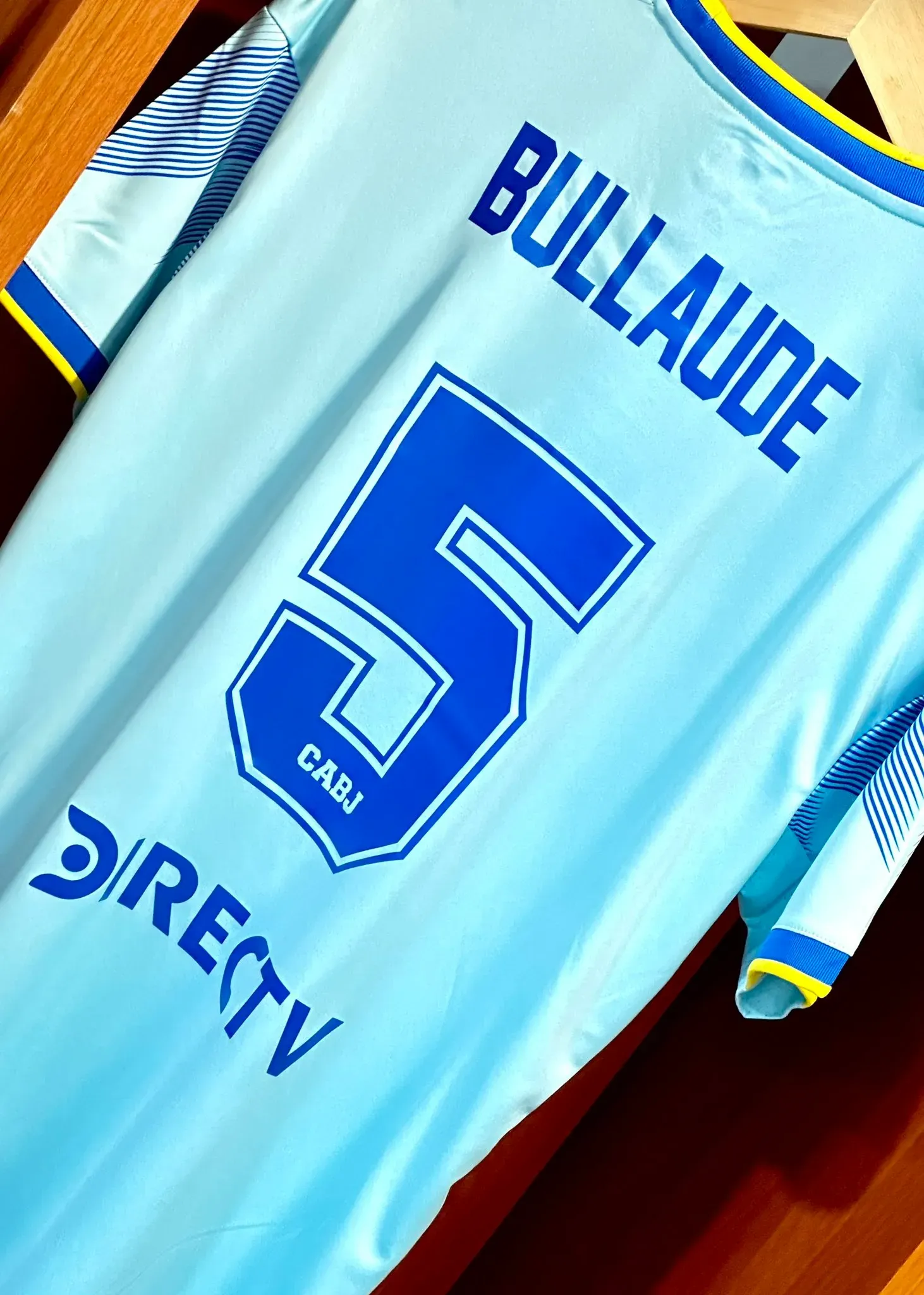 Boca jugará con la camiseta alternativa. (Prensa Boca)