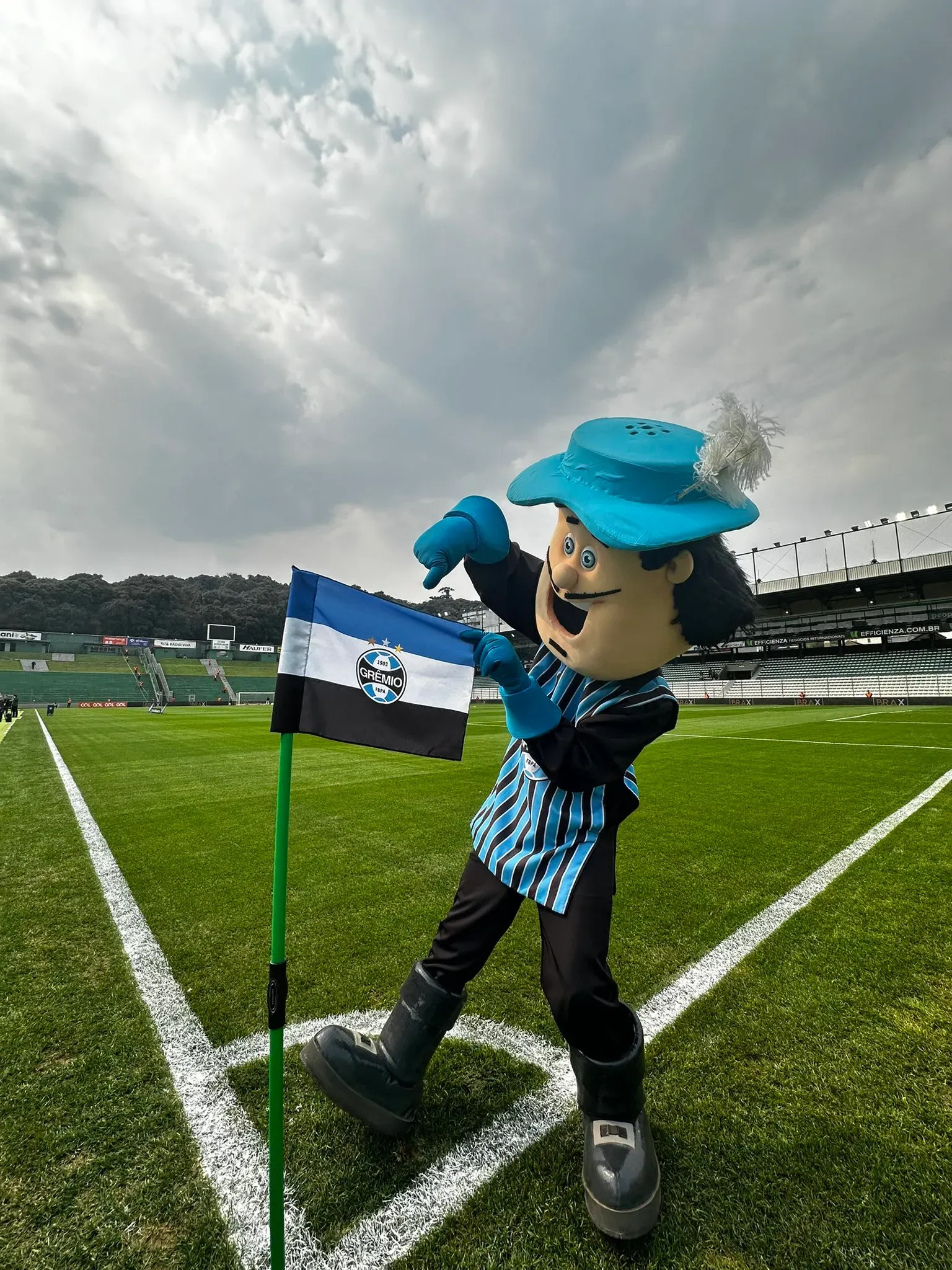 Estádio Alfredo Jaconi. Foto: rede social X / Grêmio