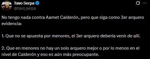 Hinchas en contra de Aamet Calderón (Foto: X).