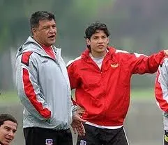 Matías Fernández y Claudio Borghi en Colo Colo