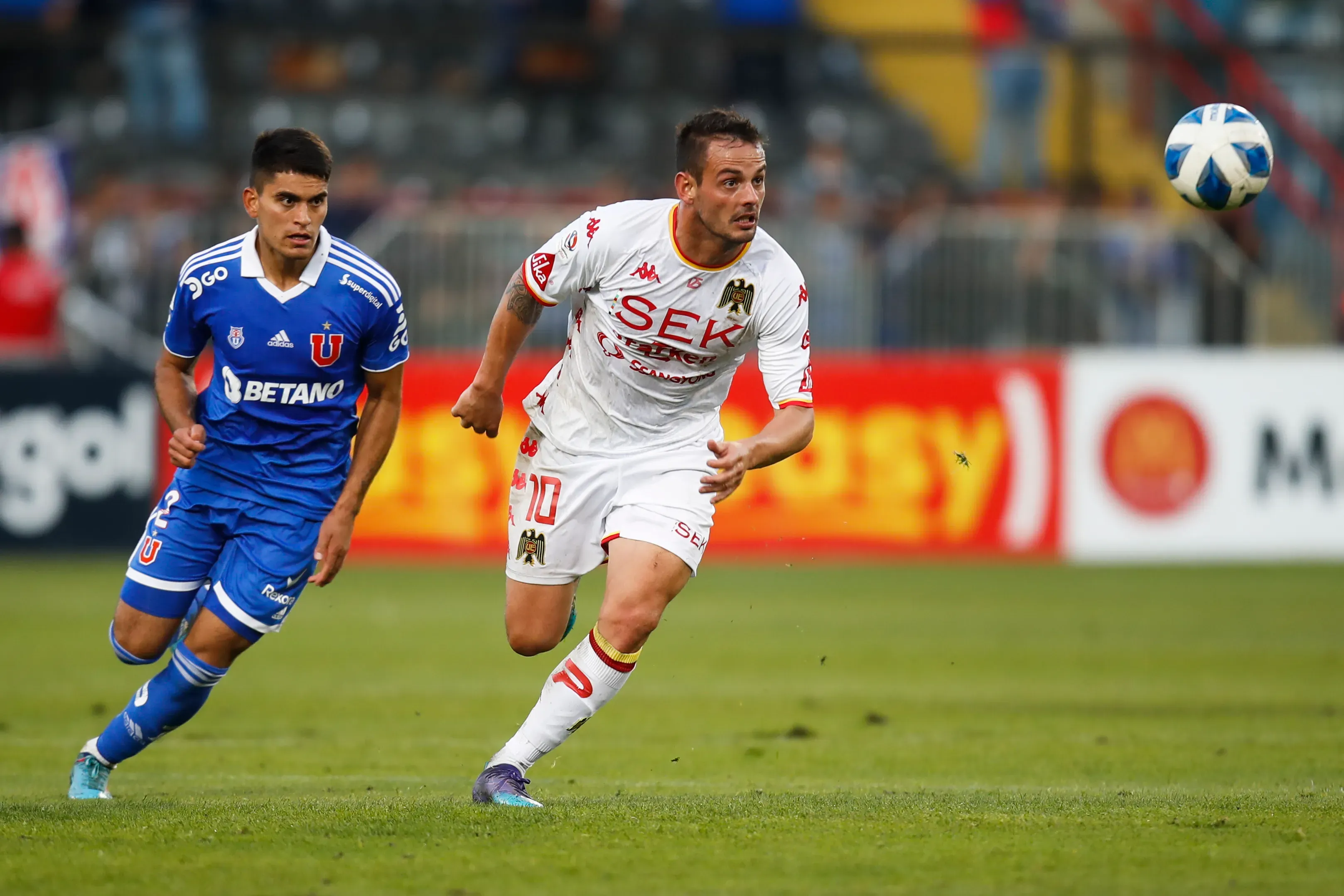 Octavio Rivero jugó en la Unión Española en 2022 | Photosport