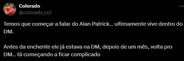 Torcedor do Internacional. Foto: Reprodução/ Twitter