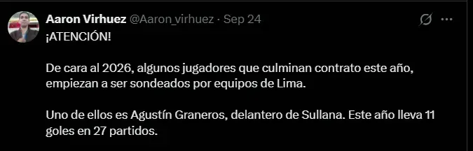 Fuente: @Aaron_virhuez