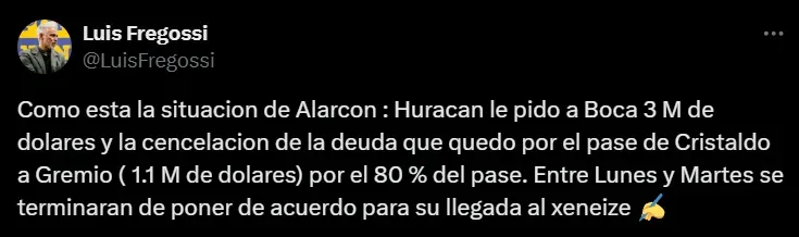 Captura Twitter.