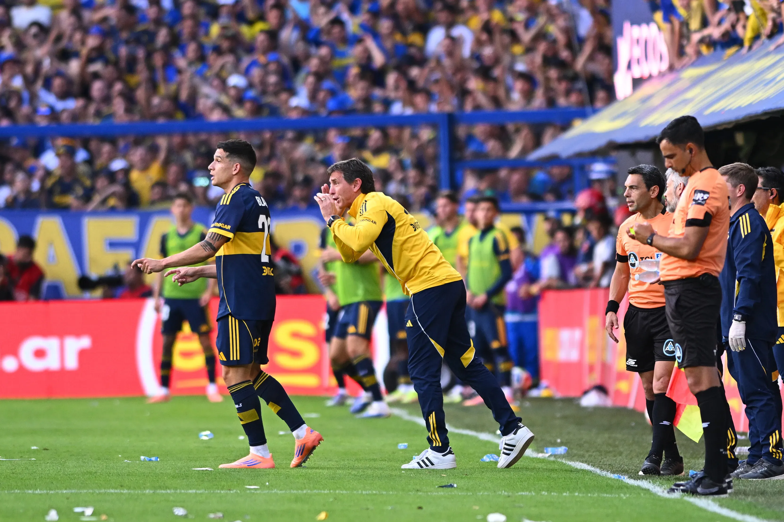 Úbeda piensa en las metas de Boca hasta fin de año. (Getty)