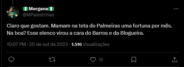 Palmeiras tweet 4