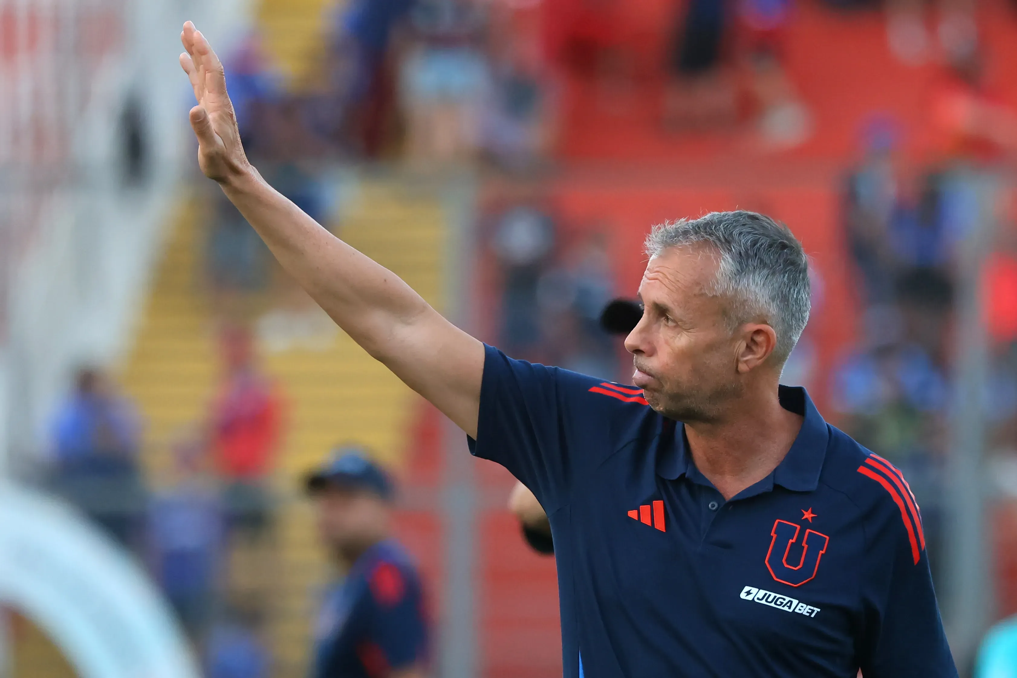 César Vaccia quiere la continuidad de Gustavo Álvarez en Universidad de Chile. (Imagen: Photosport)