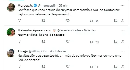 Diretas do Benja: Neymar e pai vão comprar o Santos