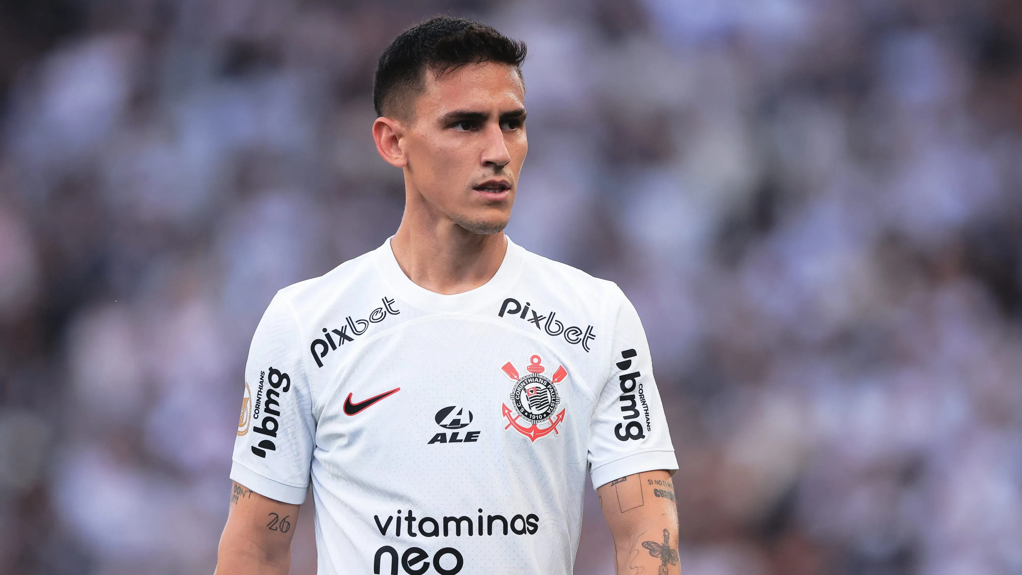 Rojas teve uma passagem ruim pelo Corinthians em 2023. Foto: Ettore Chiereguini/AGIF