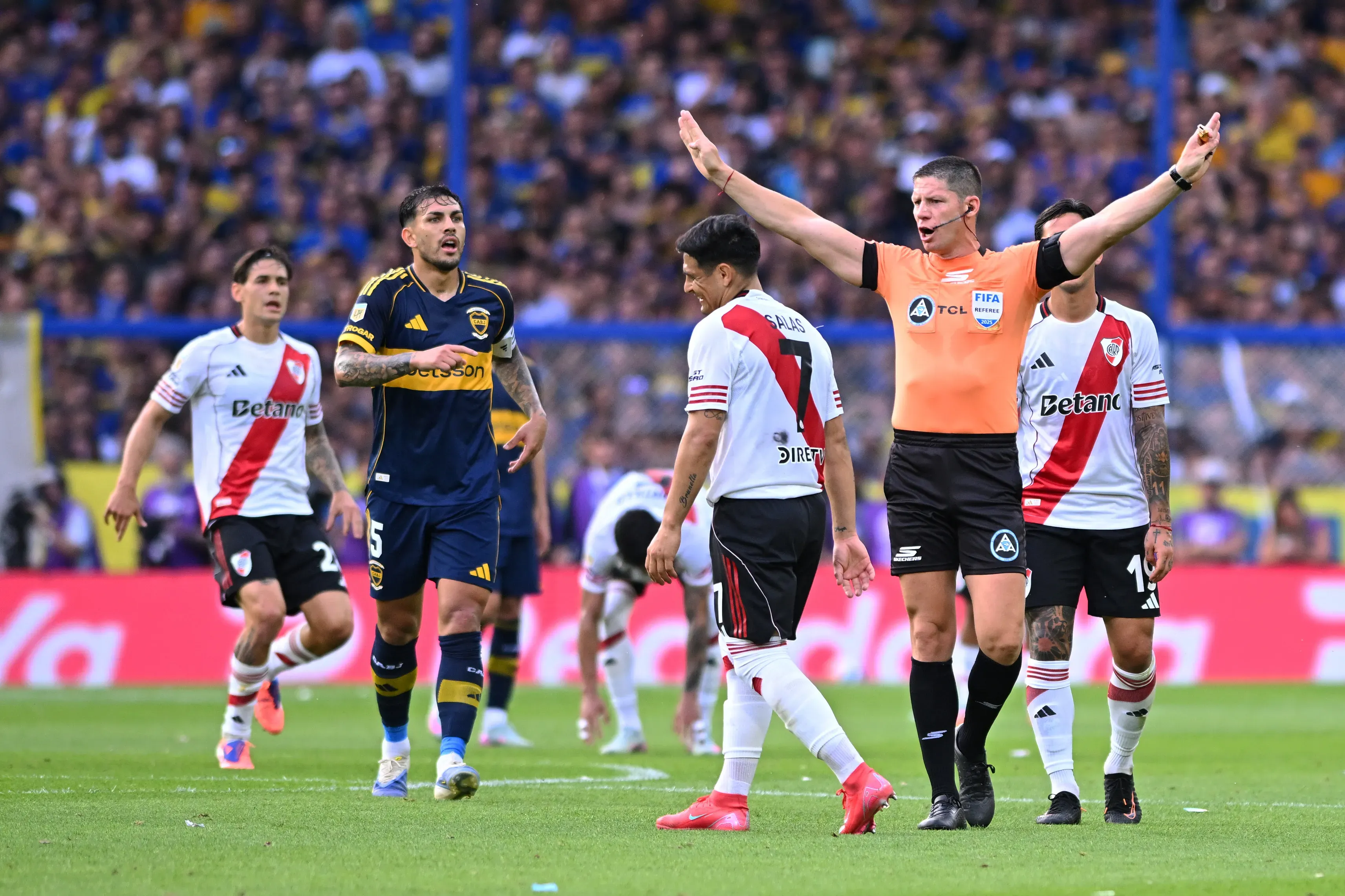 River perdió ante Boca, el pasado domingo. (Rodrigo Valle/Getty Images)