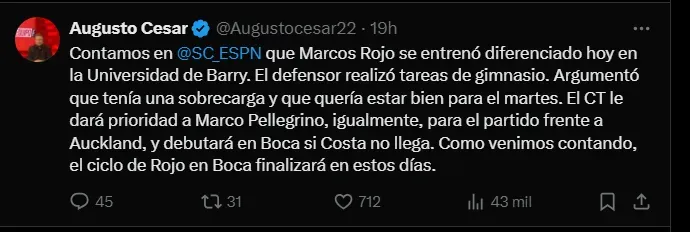 Fuente: @Augustocesar22