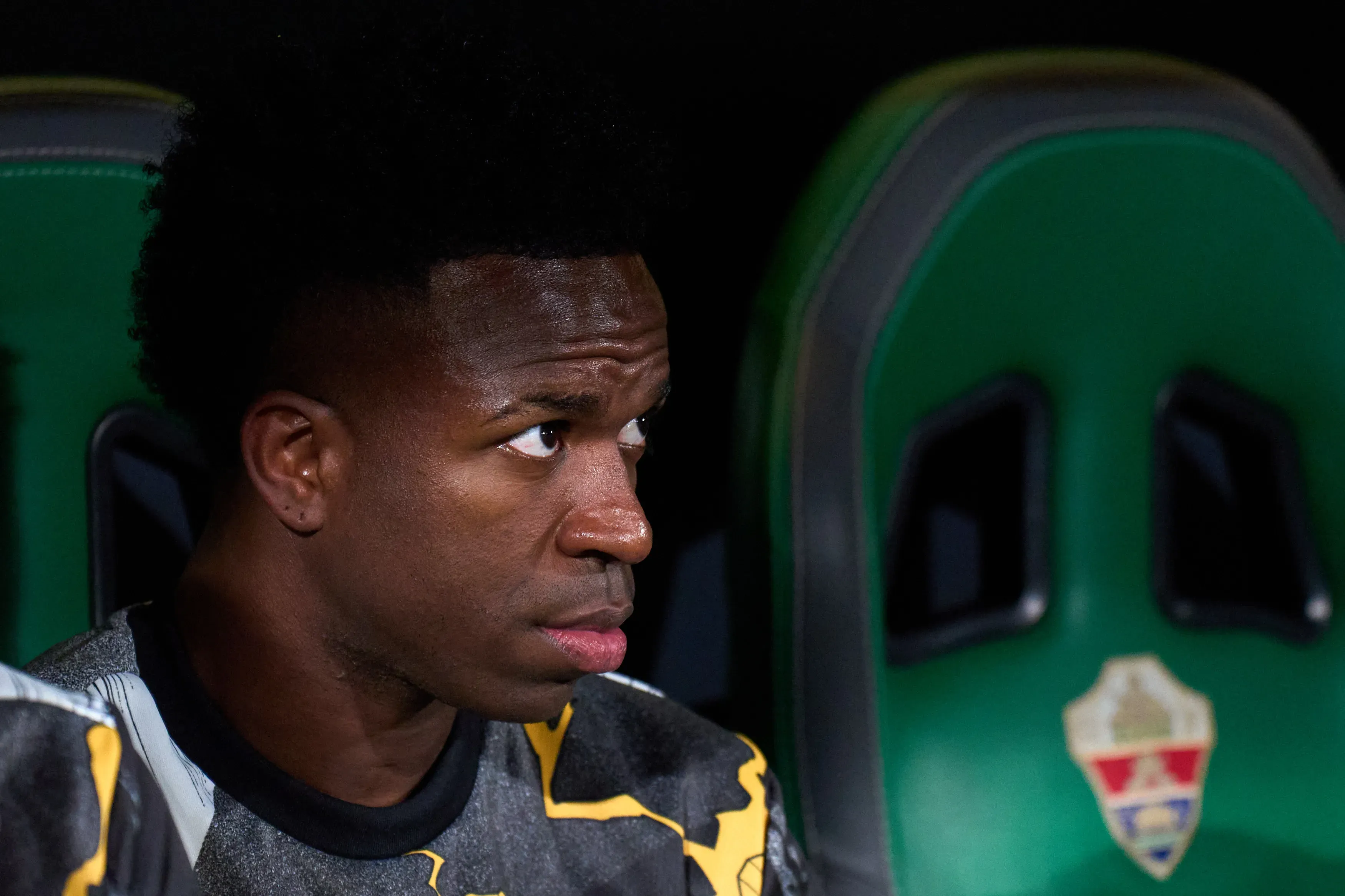 Vinicius Júnior ainda não decidiu pela renovação com o Real Madrid (Foto: Angel Martinez/Getty Images)