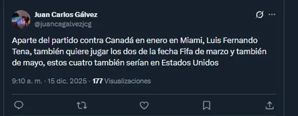 Juan Carlos Gálvez – X