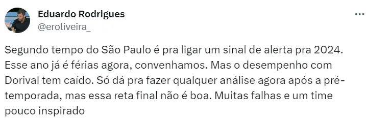 100% confirmado, estão FORA: Depois de Lucas, Dorival Júnior decide CORTAR  dupla de última hora para confronto do São Paulo - Bolavip Brasil