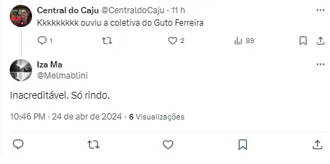 Reprodução/X