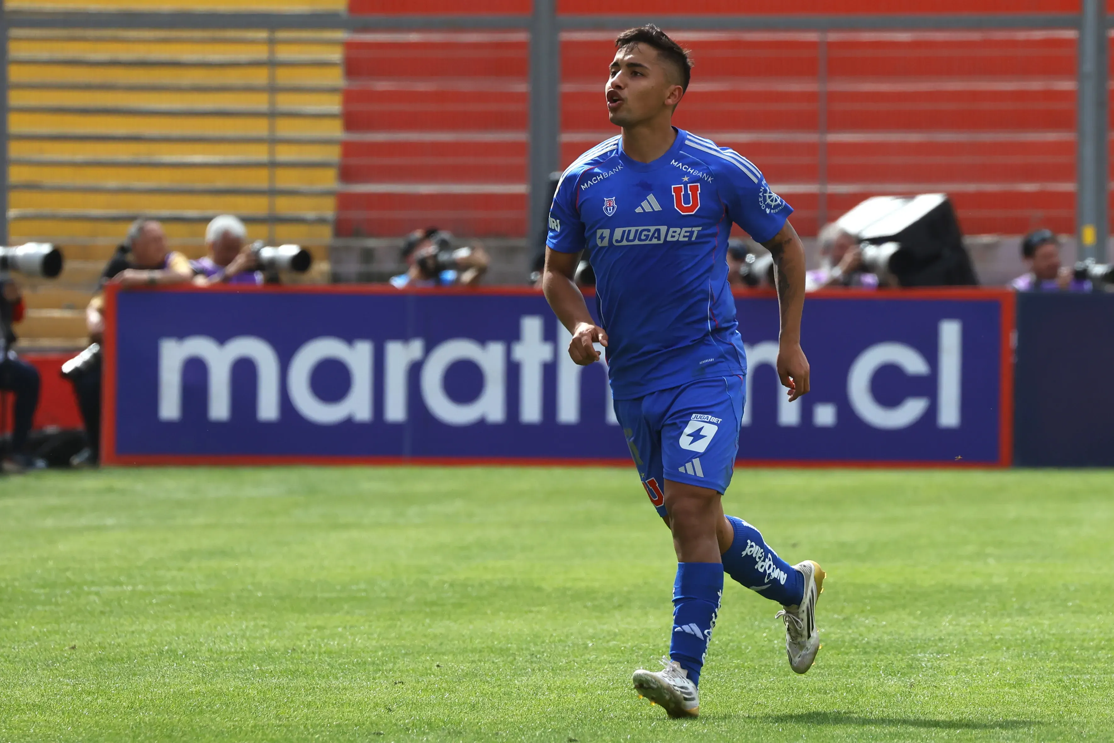 Guerra y su gol en la Supercopa /Photosport