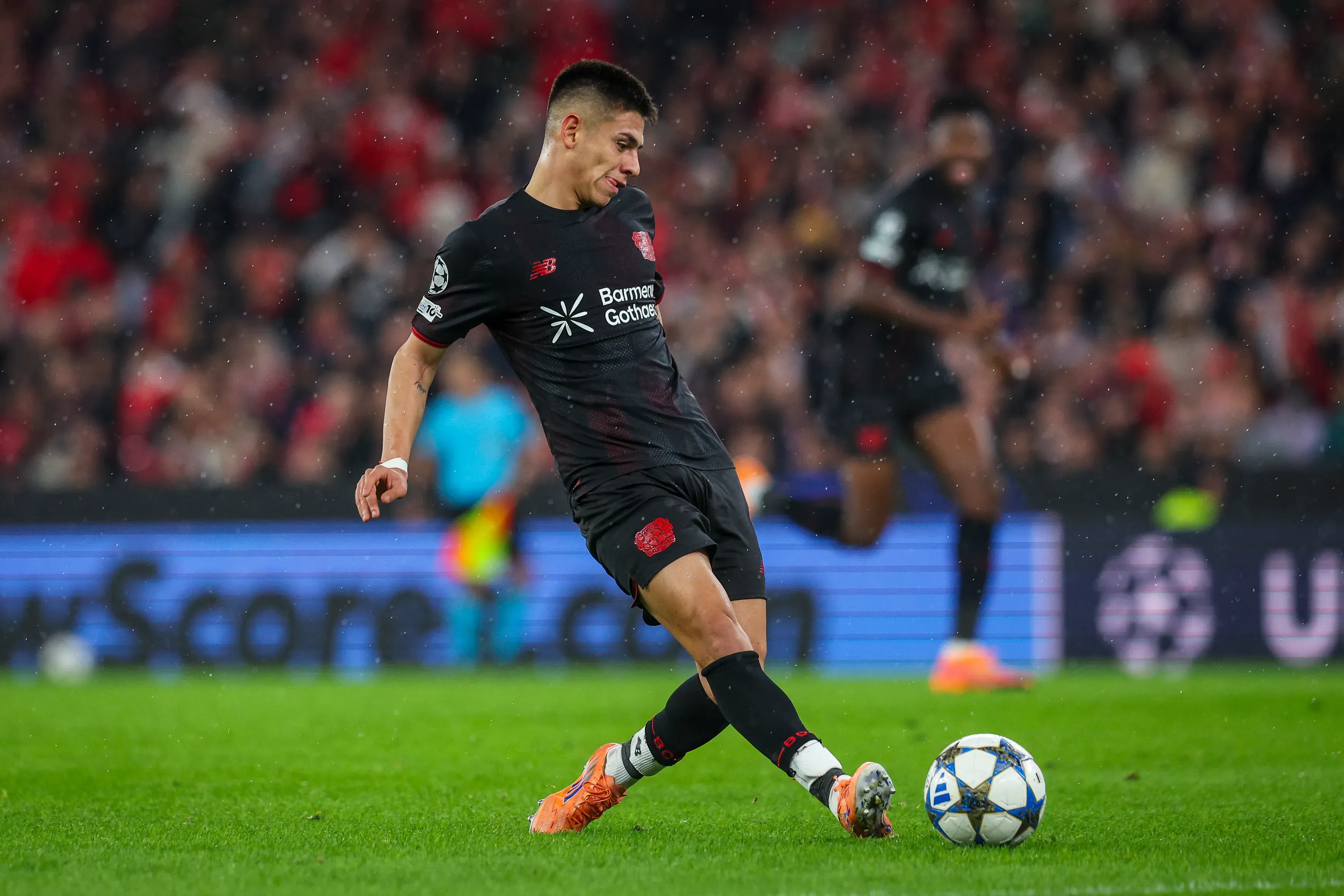 Claudio Echeverri jugó seis meses en Bayer Leverkusen. (Foto: Getty).