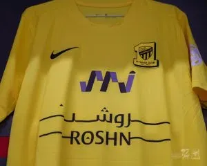 Así luce la camiseta de Al Ittihad para hoy.