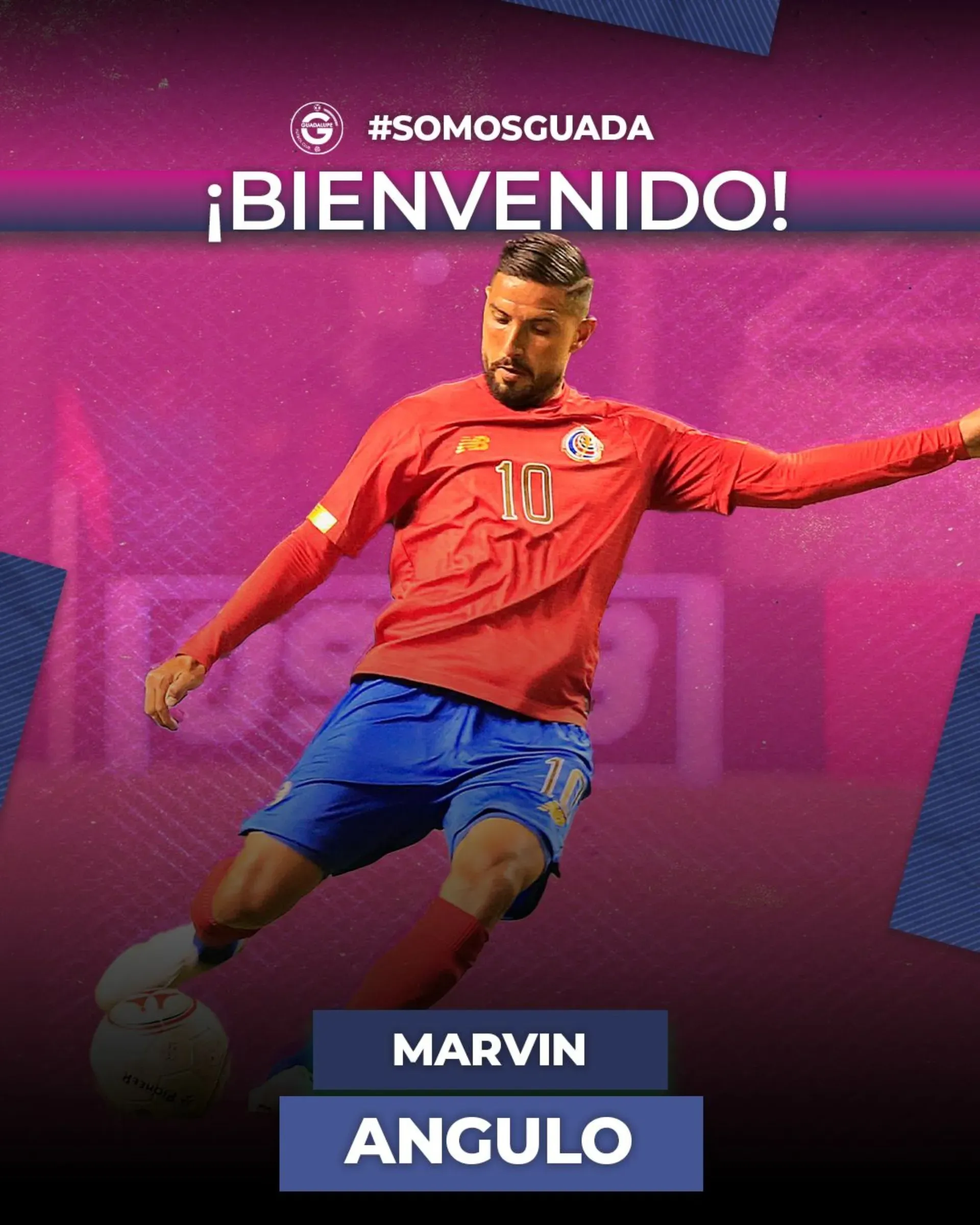 Marvin Angulo jugará en Guadalupe.