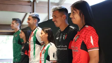 Palestino: las poleras oficiales para la temporada 2024