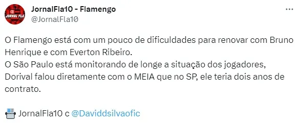 Informação sobre o futuro de Éverton