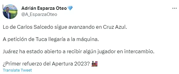 Información de Adrián Esparza Oteo