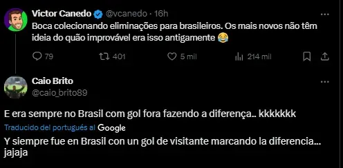 En Brasil hablan del “miedo” a Boca.